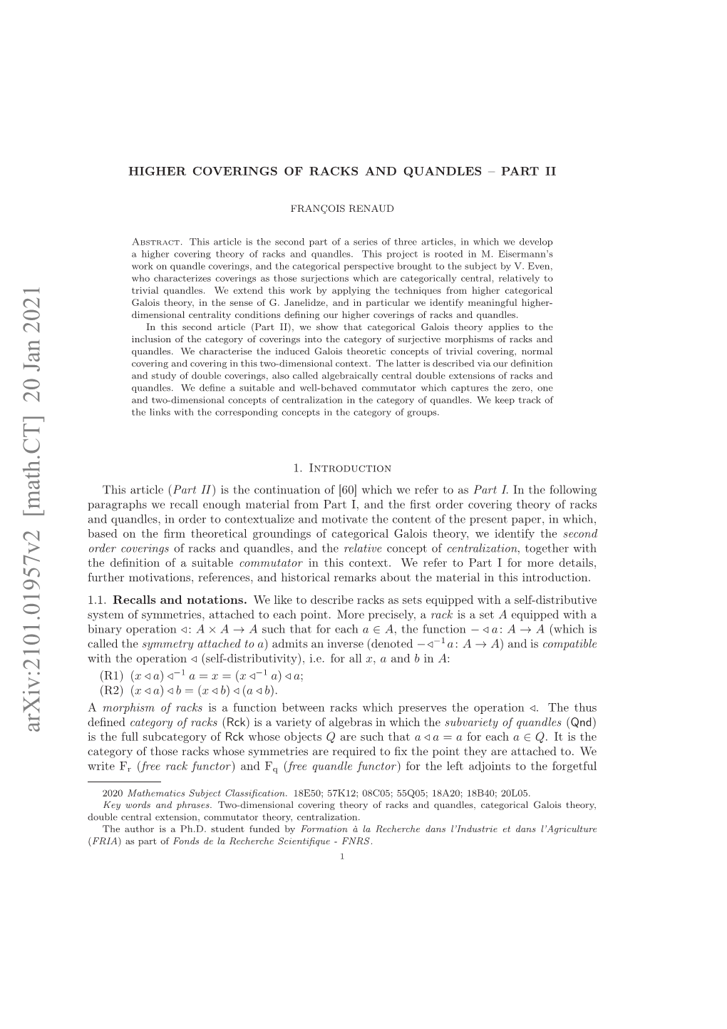 Arxiv:2101.01957V2 [Math.CT] 20 Jan 2021 Ytmo Ymtis Tahdt Ahpit Oeprecisel More Point