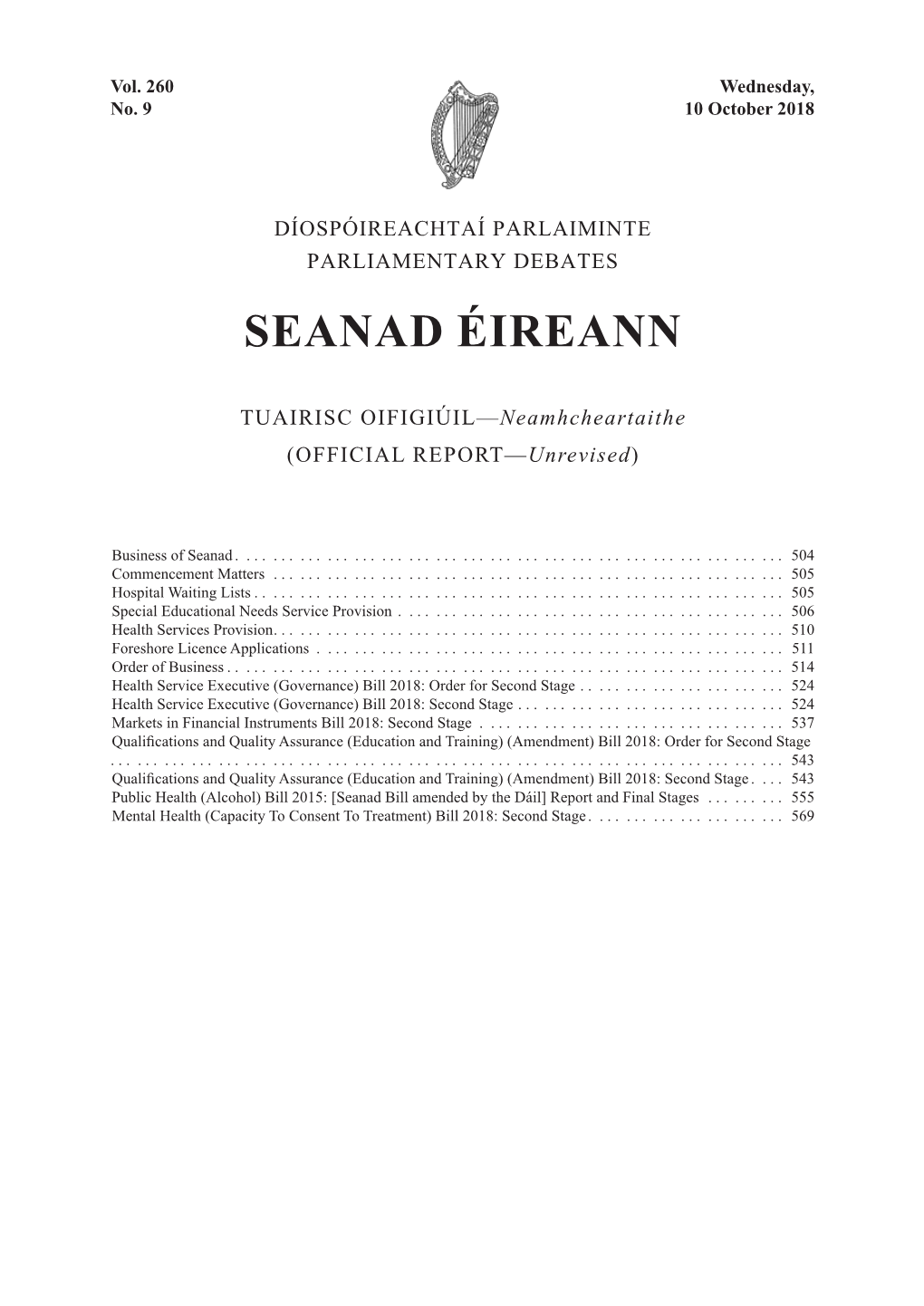 Seanad Éireann