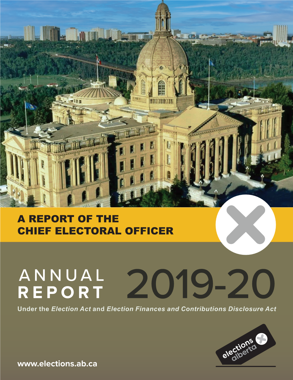 2019-20 Annual Report of the Chief Electoral Officer of Alberta