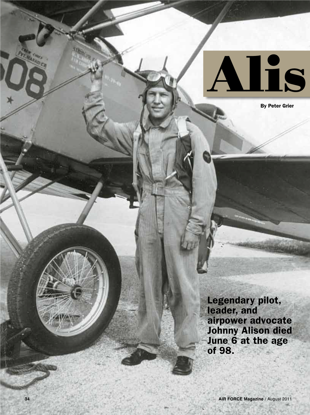 Legendary Pilot, Leader, and Airpower Advocate Johnny Alison Died June 6 at the Age of 98