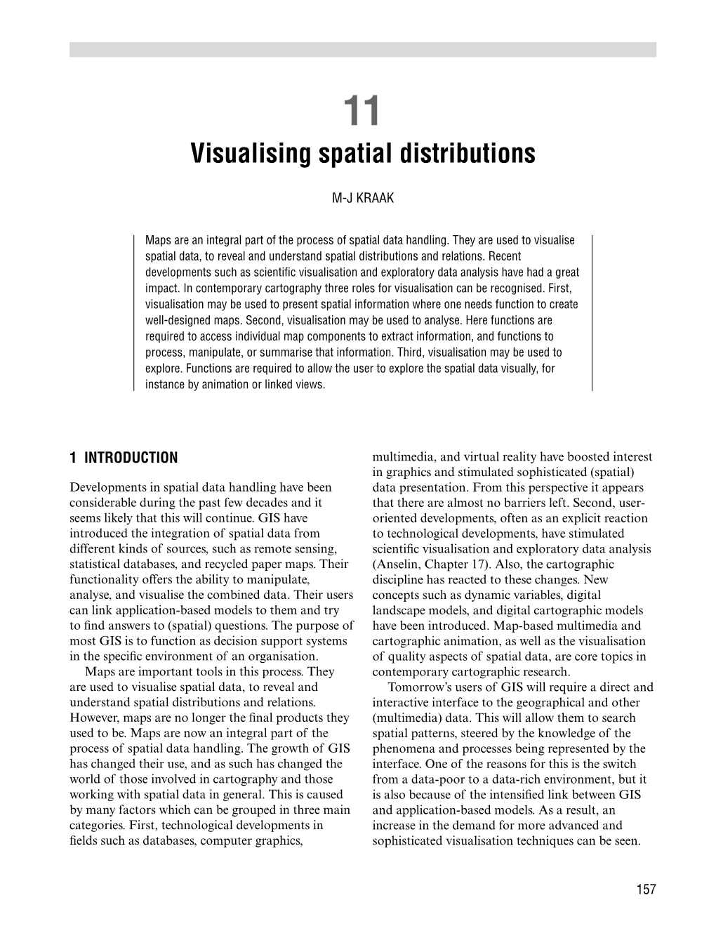 11. Visualising Spatial Distributions