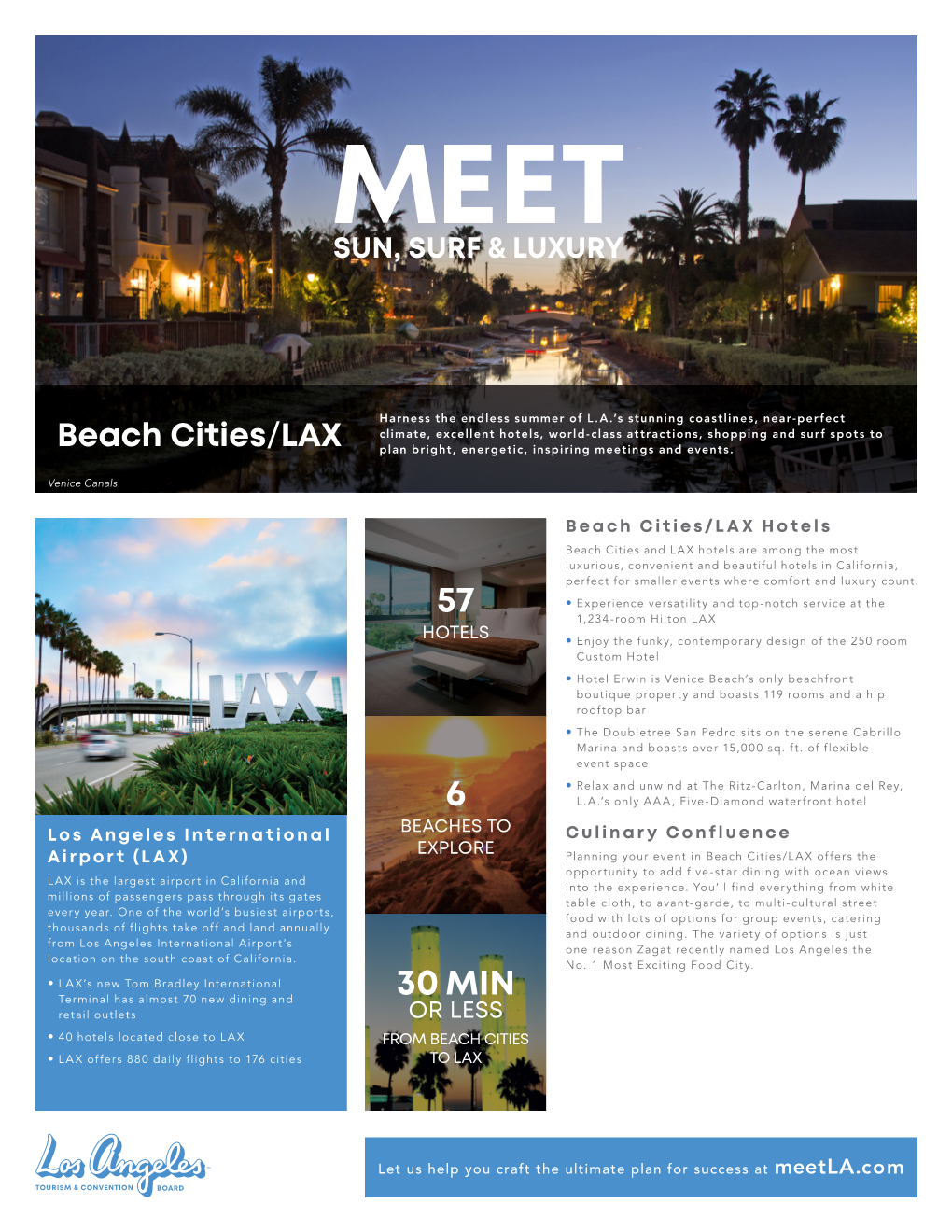 Beach Cities/LAX Fact Sheet