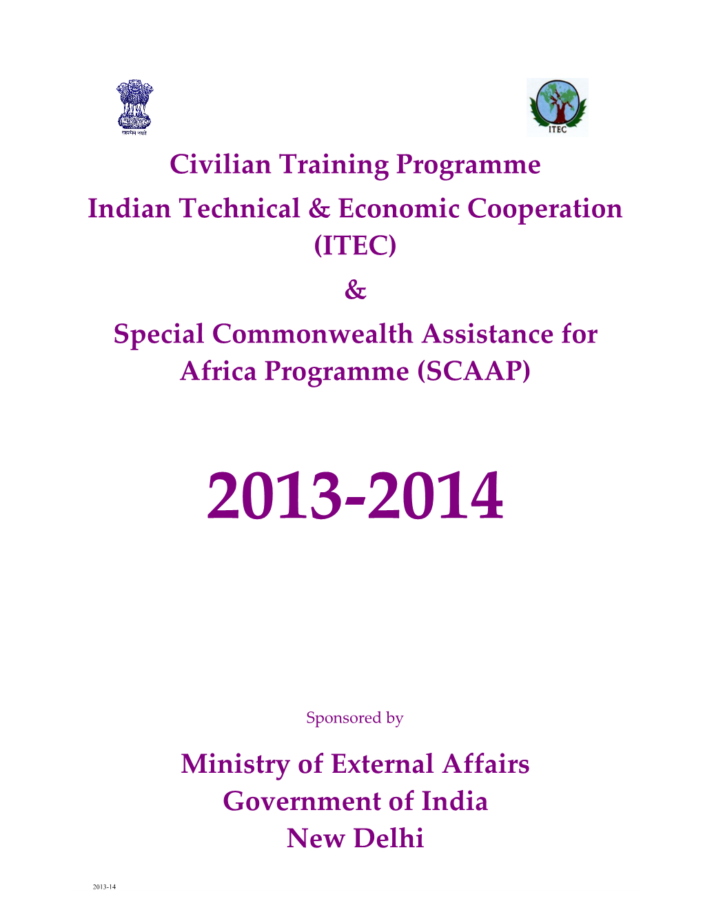 Indian Technical Economic Cooperation (ITEC)