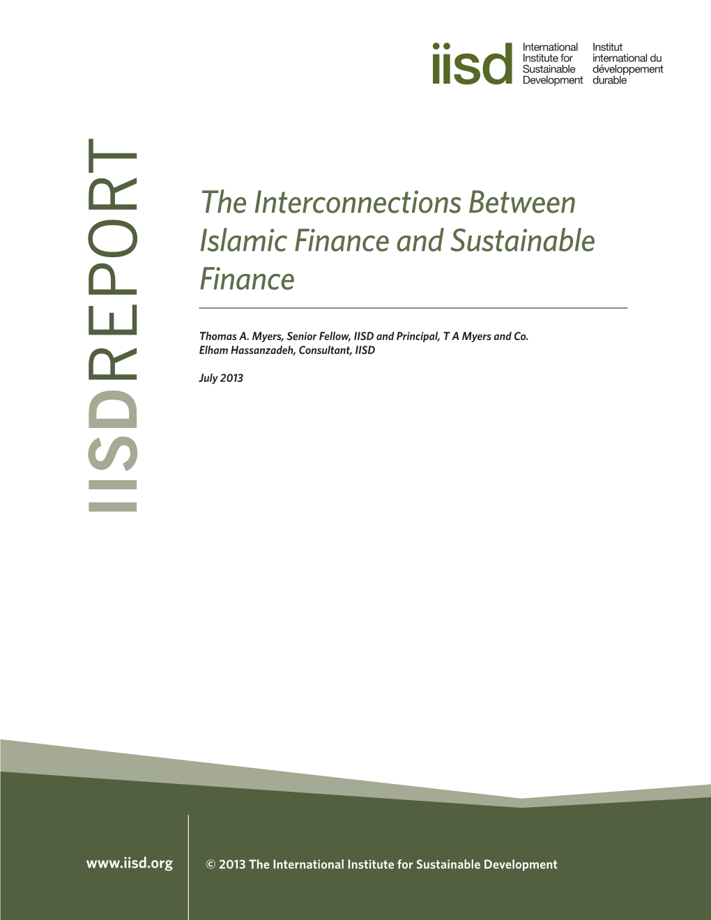 Interconnections Between Islamic Finance and Sustainable Finance