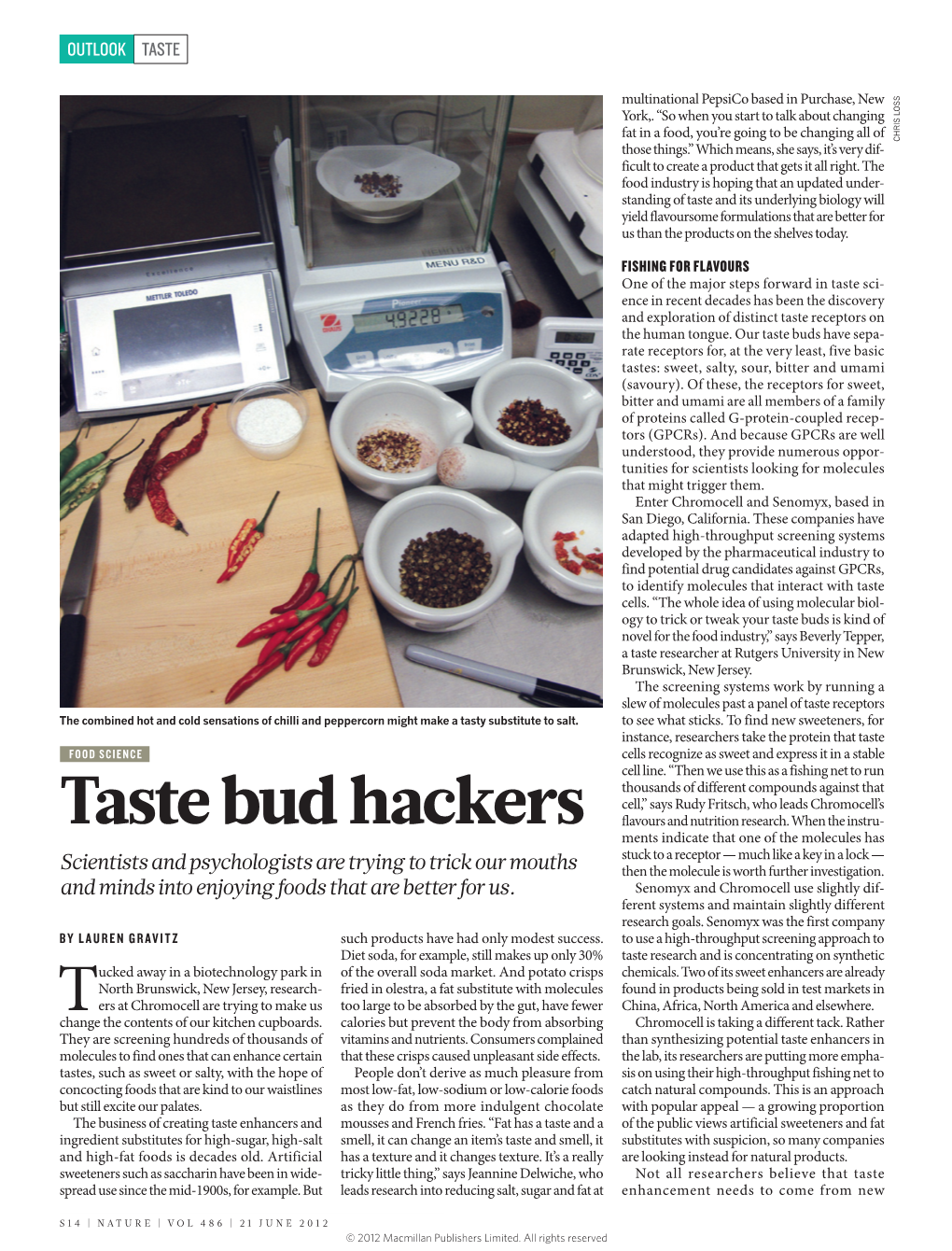 Taste Bud Hackers Flavours and Nutrition Research