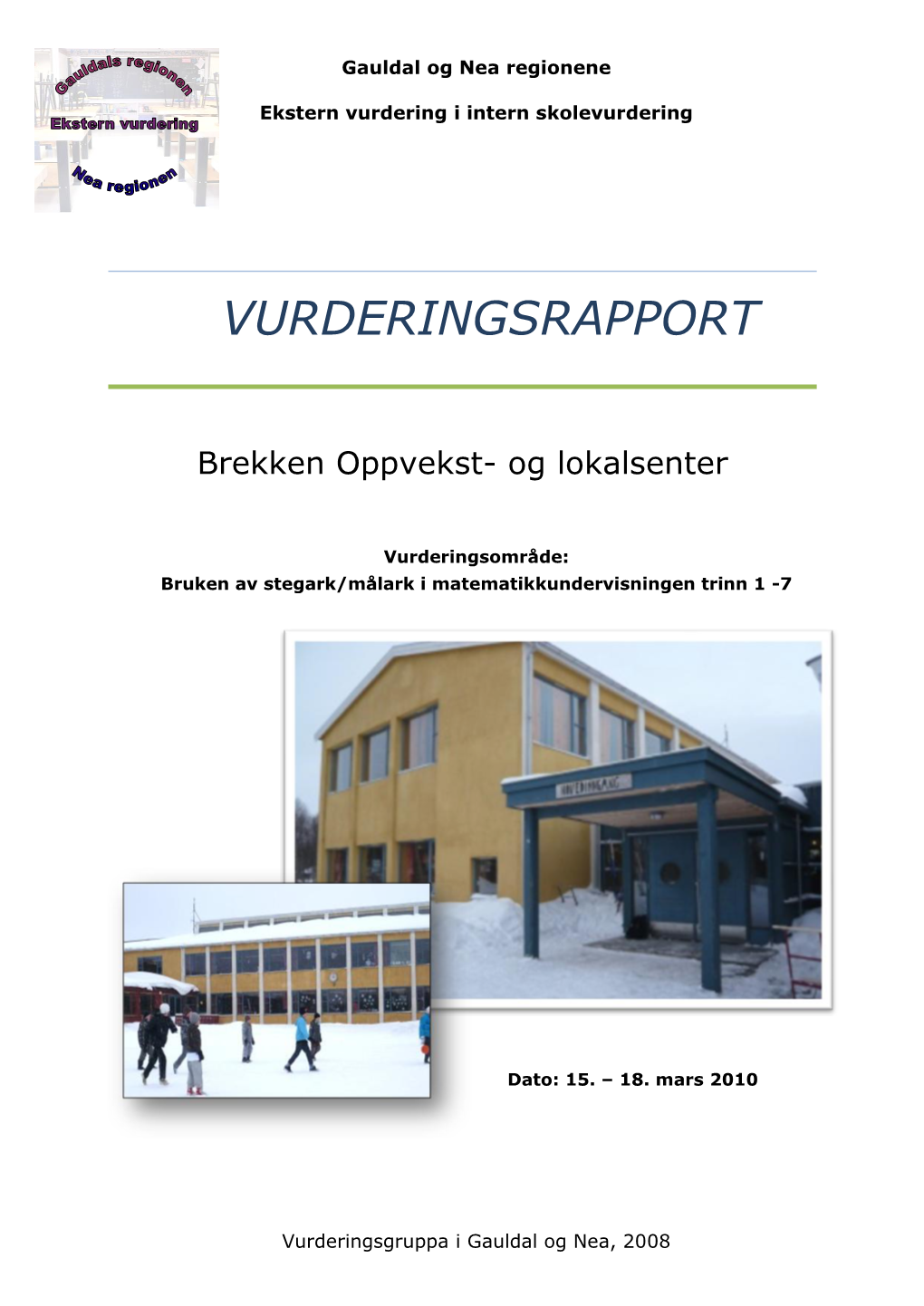 Vurderingsrapport