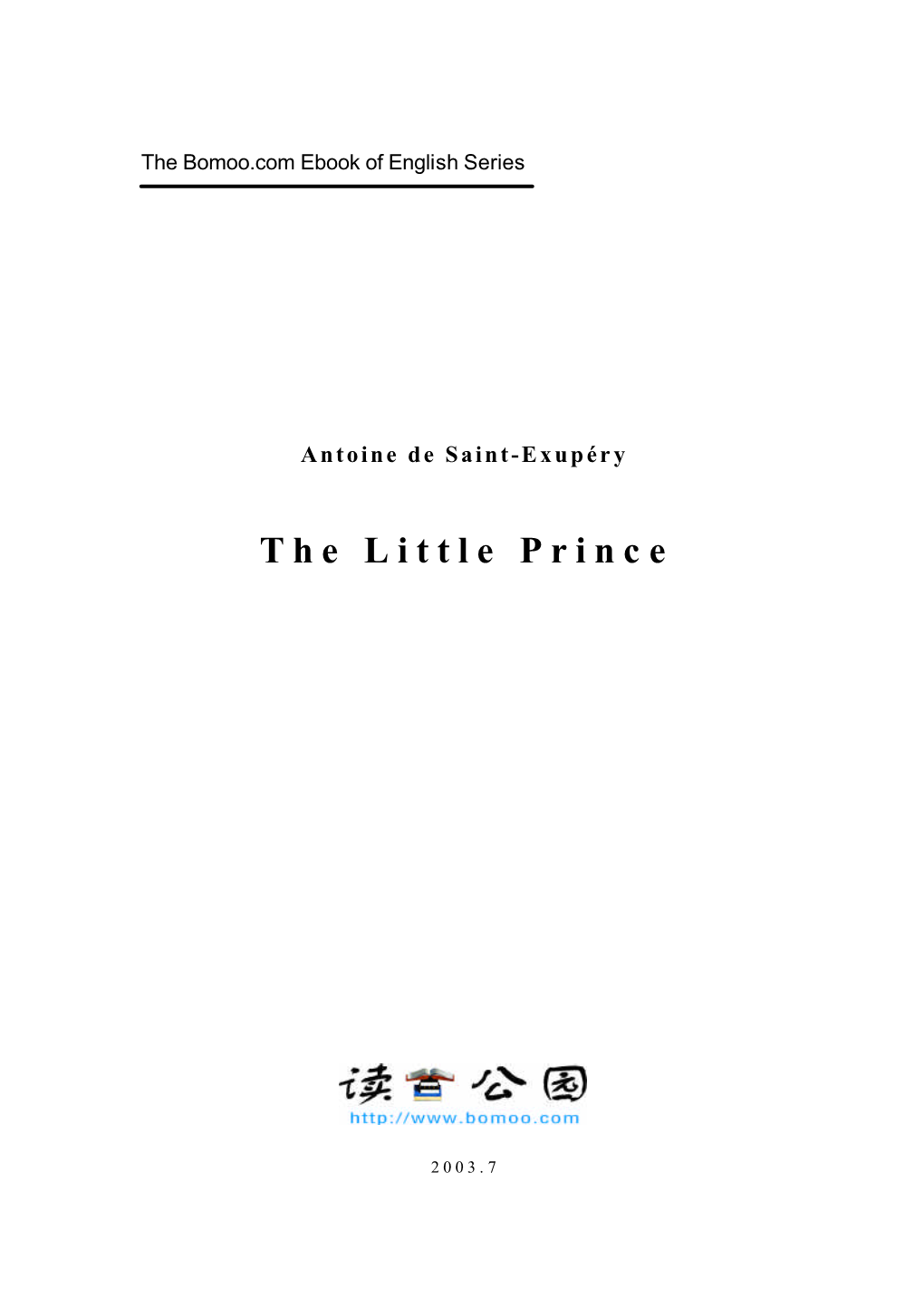 The Little Prince'