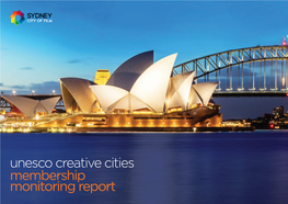 Unesco Creative Cities Membership Monitoring Report 2015-17 MEMBERSHIP MONITORING REPORT