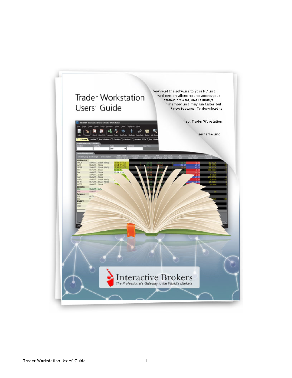 Trader Workstation Users' Guide I