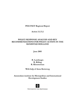 POLYNET Regional Report