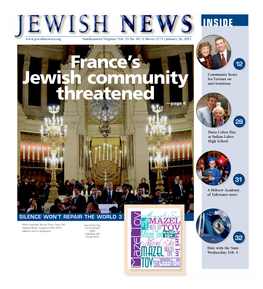 France's Jewish Community Threatened