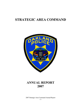 Strategic Area Command