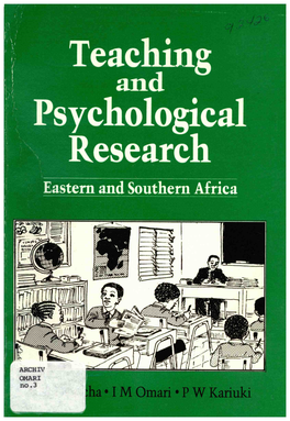 Psychological Research Eastern