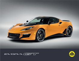 Lotus Evora GT (US) Brochure 2019.Indd