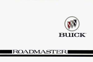 Owner's Manual,1996 Buick Roadmaster