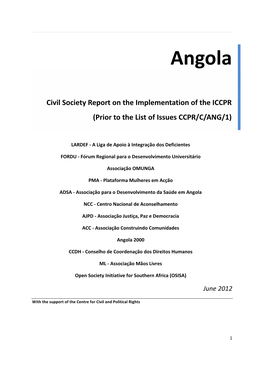 Angola Report