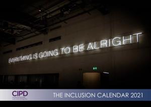 The Inclusion Calendar 2021