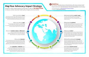 Map Your Advocacy Impact Strategy (Infographic)