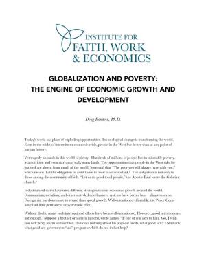 Globalization and Poverty: the Engine of Economic Growth and Development
