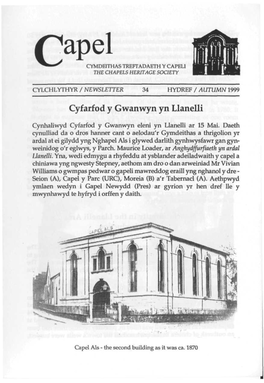 Cyfarf Od Y Gwanwyn Yn Llanelli