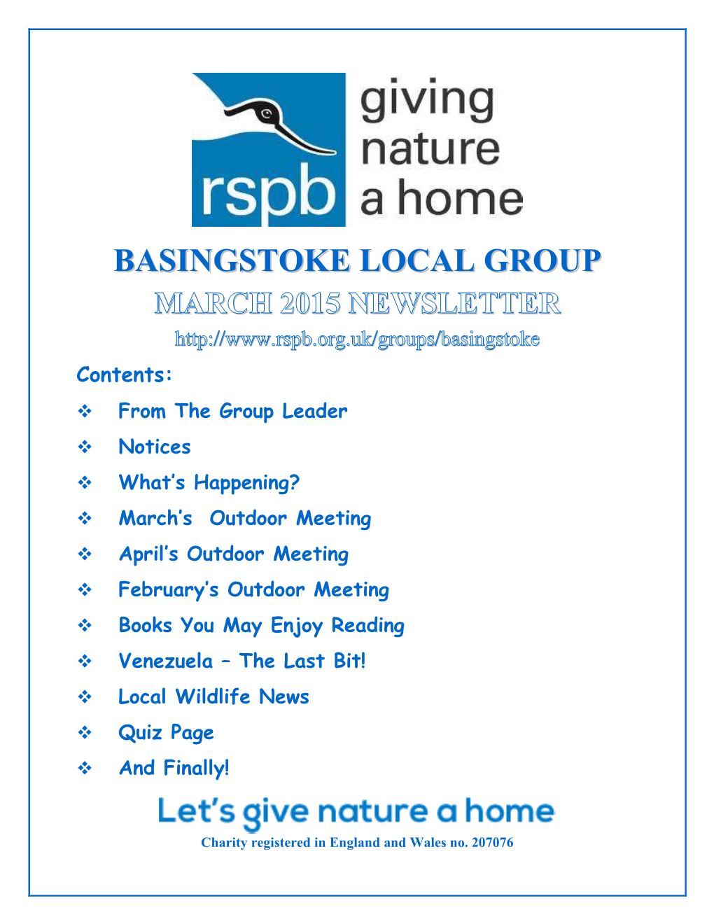 Basingstoke Local Group