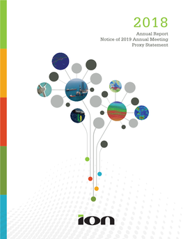 Annual Report Notice of 2019 Annual Meeting Proxy Statement CONTENTS