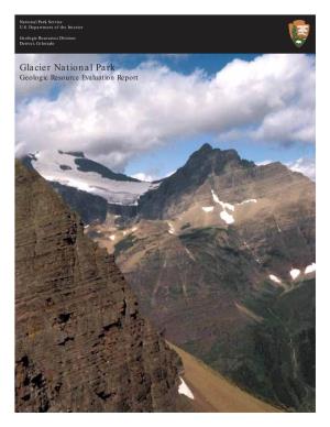 Glacier National Park Geologic Resource Evaluation Report