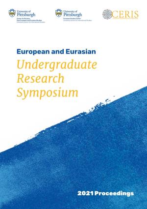 European and Eurasian Undergraduate Research Symposium