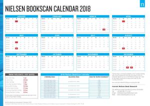 Nielsen Bookscan Calendar 2018