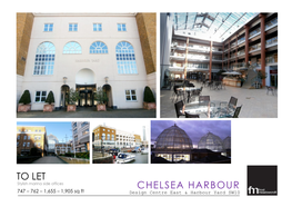 To Let Chelsea Harbour
