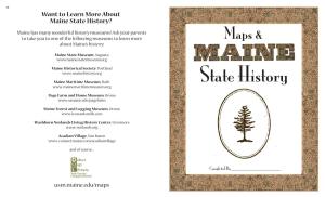 Want to Learn More About Maine State History?