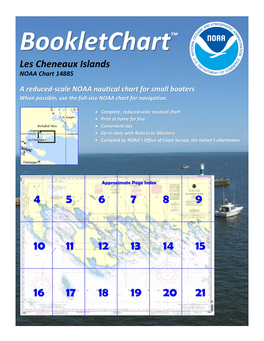 Bookletchart™ Les Cheneaux Islands NOAA Chart 14885