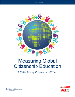 Measuring Global Citizenship Education a Collection of Practices and Tools