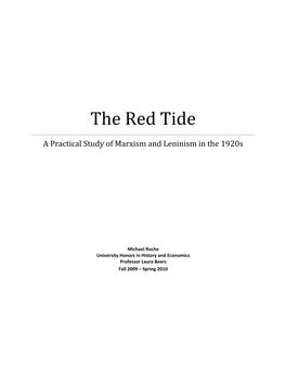 The Red Tide