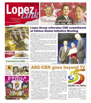 Lopez Group Reiterates CSR Commitment At