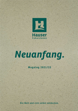 Hauser Magalog | 2021/22 2021/22 | Hauser Magalog 5 Unser Leitbild