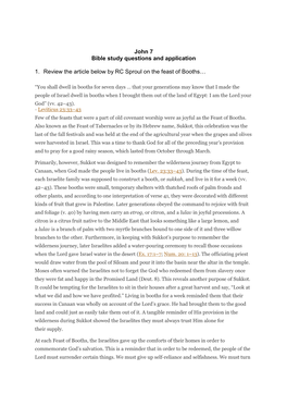 John 7 Bible Study Questions and Application.Pdf