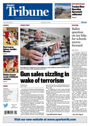 Gun Sales Sizzling in Wake of Terrorism