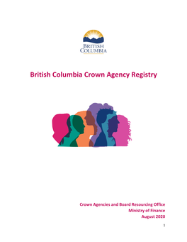 CABRO Crown Agency Registry