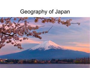 Map of Japan the World Japan & Surrounding Countries Emergence of Japanese Land