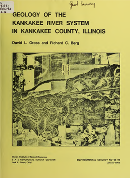 Geology of the Kankakee River System in Kankakee County, Illinois