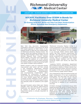 NYCEDC Facilitates Over $130M in Bonds for Richmond University