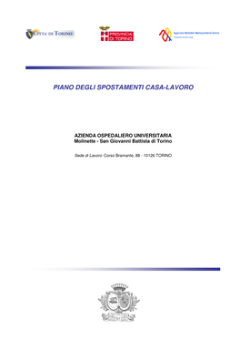 Piano Degli Spostamenti Casa-Lavoro