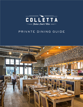 Private Dining Guide