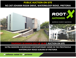 No.347 Johann Rissik Drive, Waterkloof Ridge, Pretoria