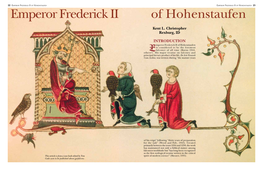 Emperor Frederick II of Hohenstaufen Emperor Frederick II of Hohenstaufen 23 Emperor Frederick II of Hohenstaufen