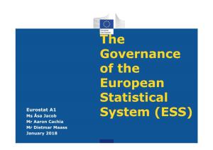 The Governance of the European Statistical