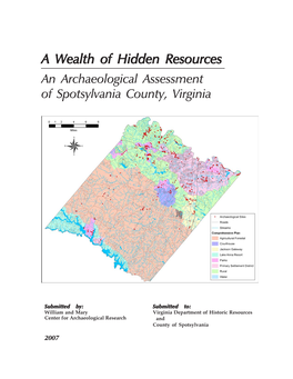 An Archaeological Assessment of Spotsylvania County, Virginia