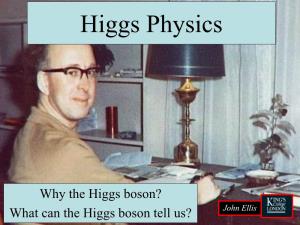 Higgs Physics