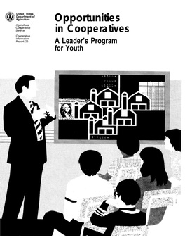 Opportunities in Cooperatives: a Leader’S Program for Youth